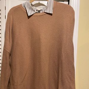 Sweater and blouse